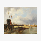 View of The Hague by Cornelis Springer - thumbnail_0_nf_66fc50e68213847b6f35795c